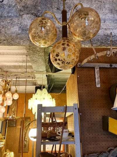 画像1: 4灯 Modern Pendant Light