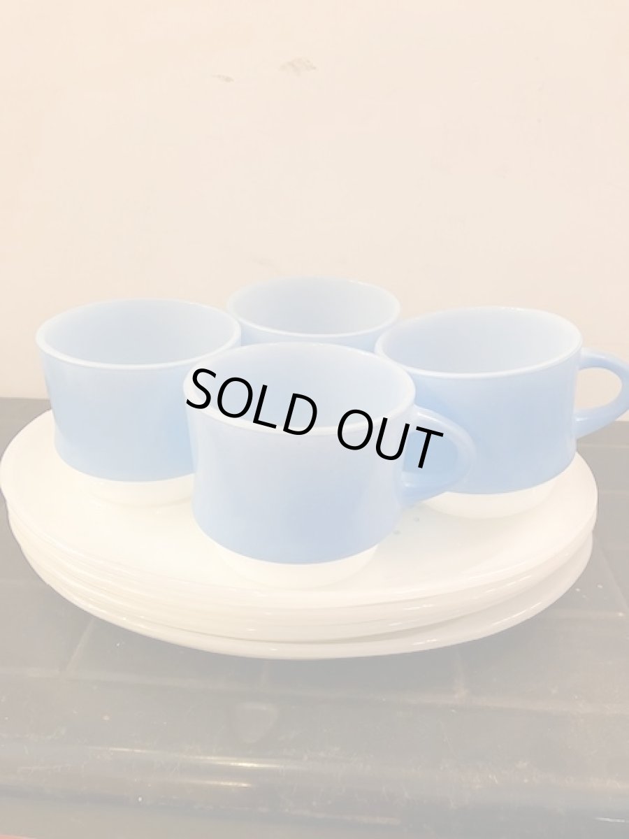 画像2: "Fire King" Snack Set (2)