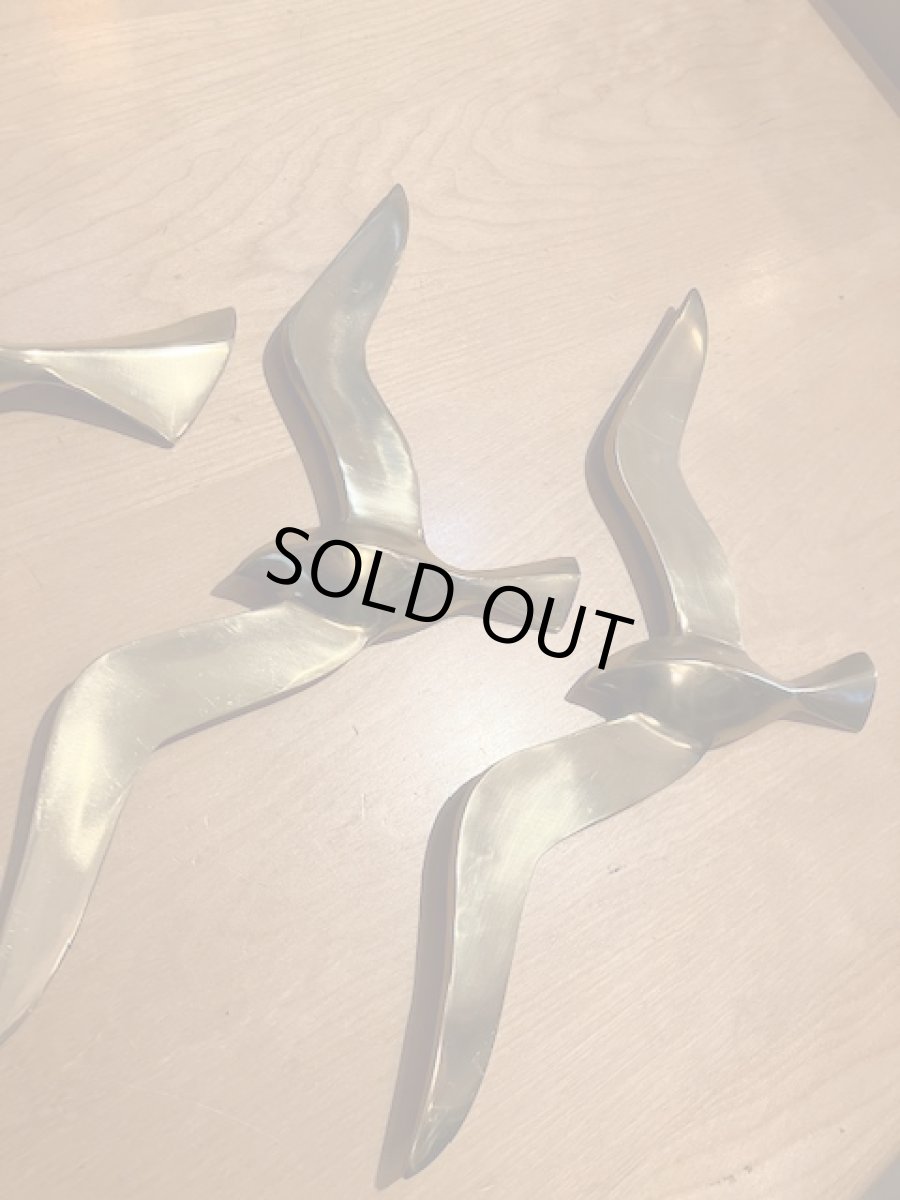 画像5: 3Bird Brass Wall Sculpture (5)