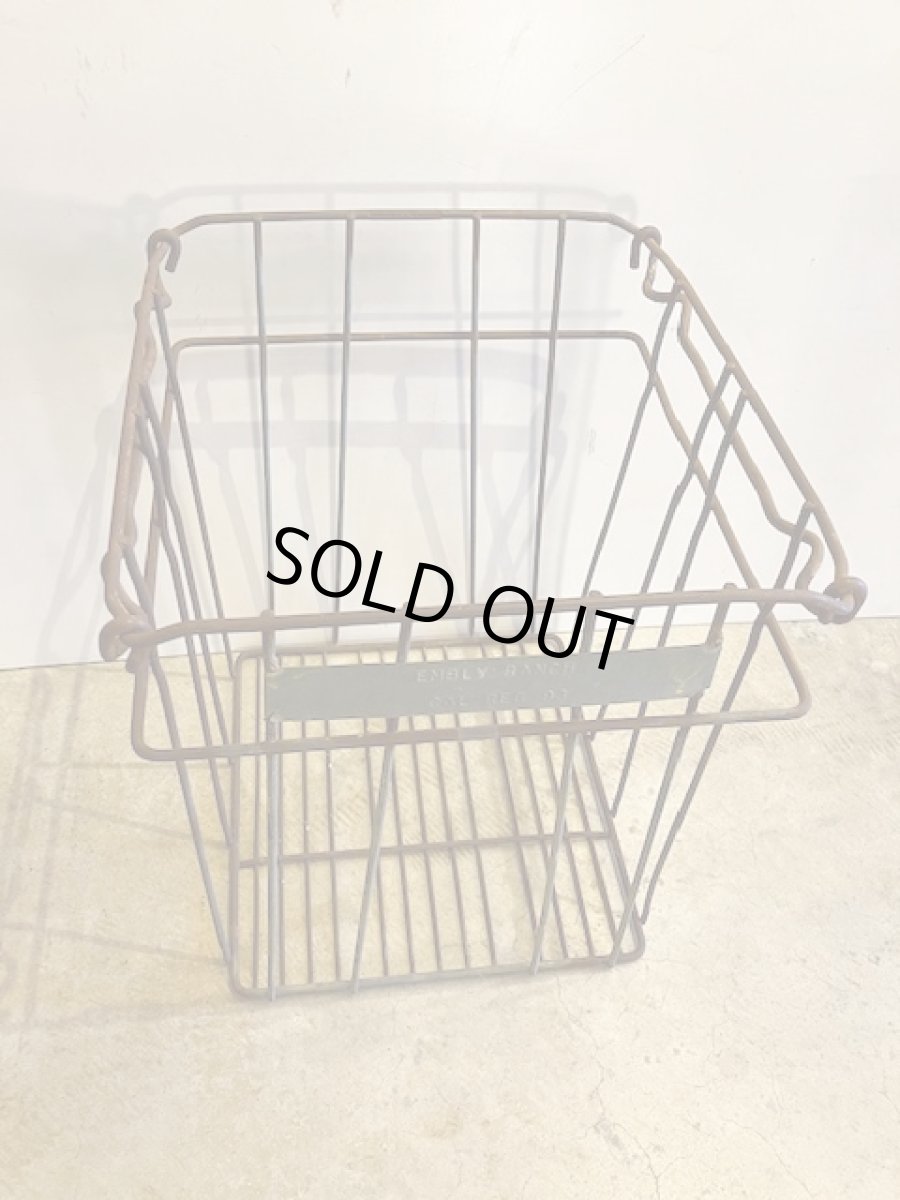 画像6: VINTAGE Wire Basket (6)