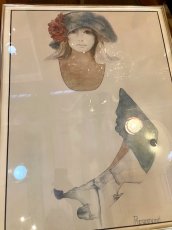 画像2: "Rosamond" Vintage Wall Hang (2)