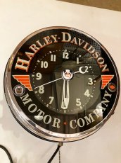 画像8: " Harley Davidson" Neon Clock (8)
