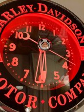 画像2: " Harley Davidson" Neon Clock (2)