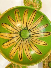 画像3: Vintage Flower Fiberglass Bowl (3)