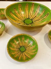 画像4: Vintage Flower Fiberglass Bowl (4)