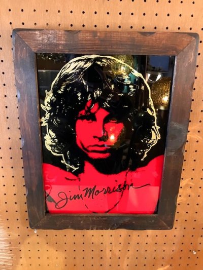 画像1: "Jim Morrison"  Mirror Wall Hang