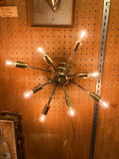 画像1: Vintage Sputnik Wall Lamp