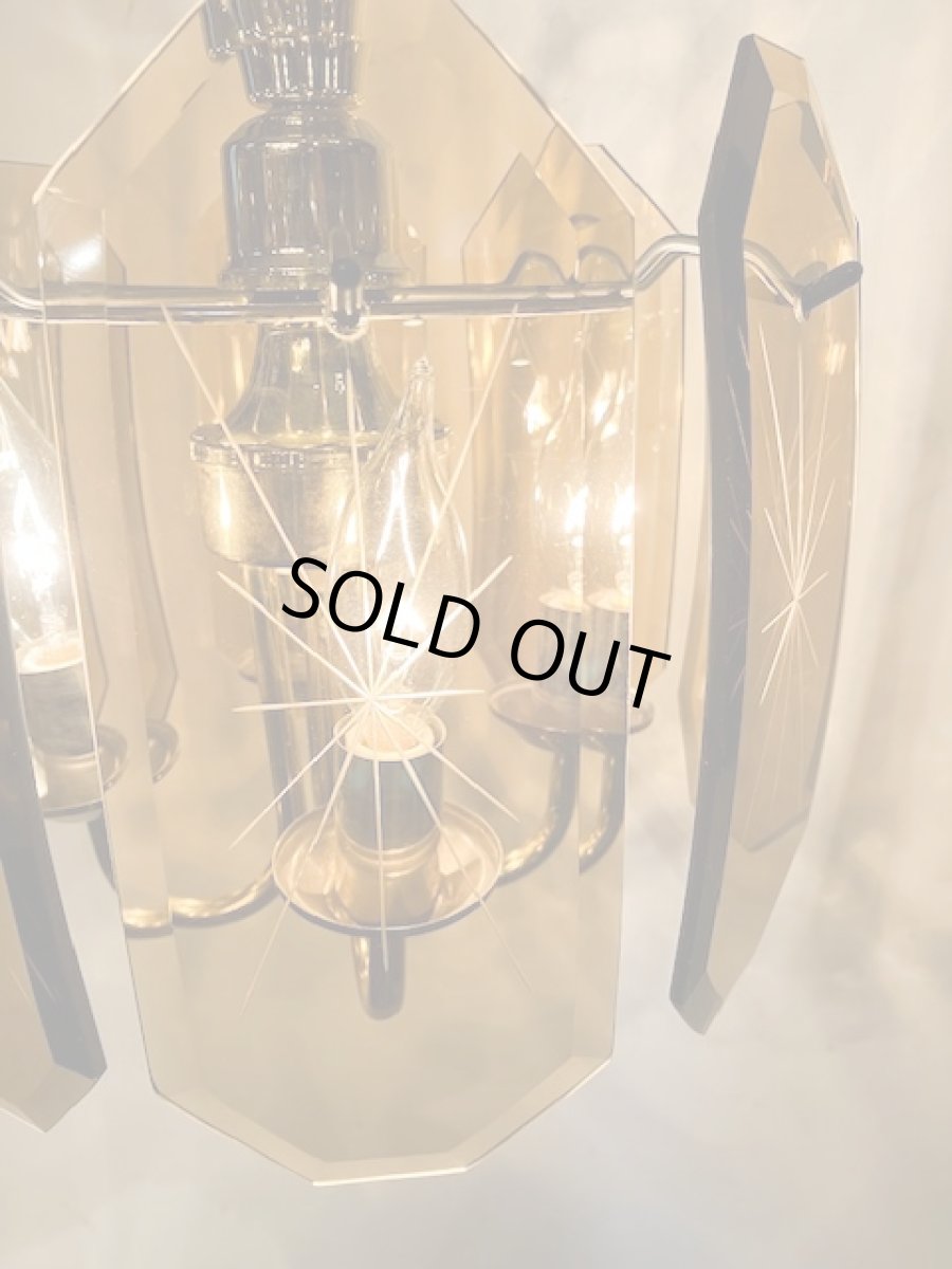 画像4: Starburst Amber Pendant Light (4)