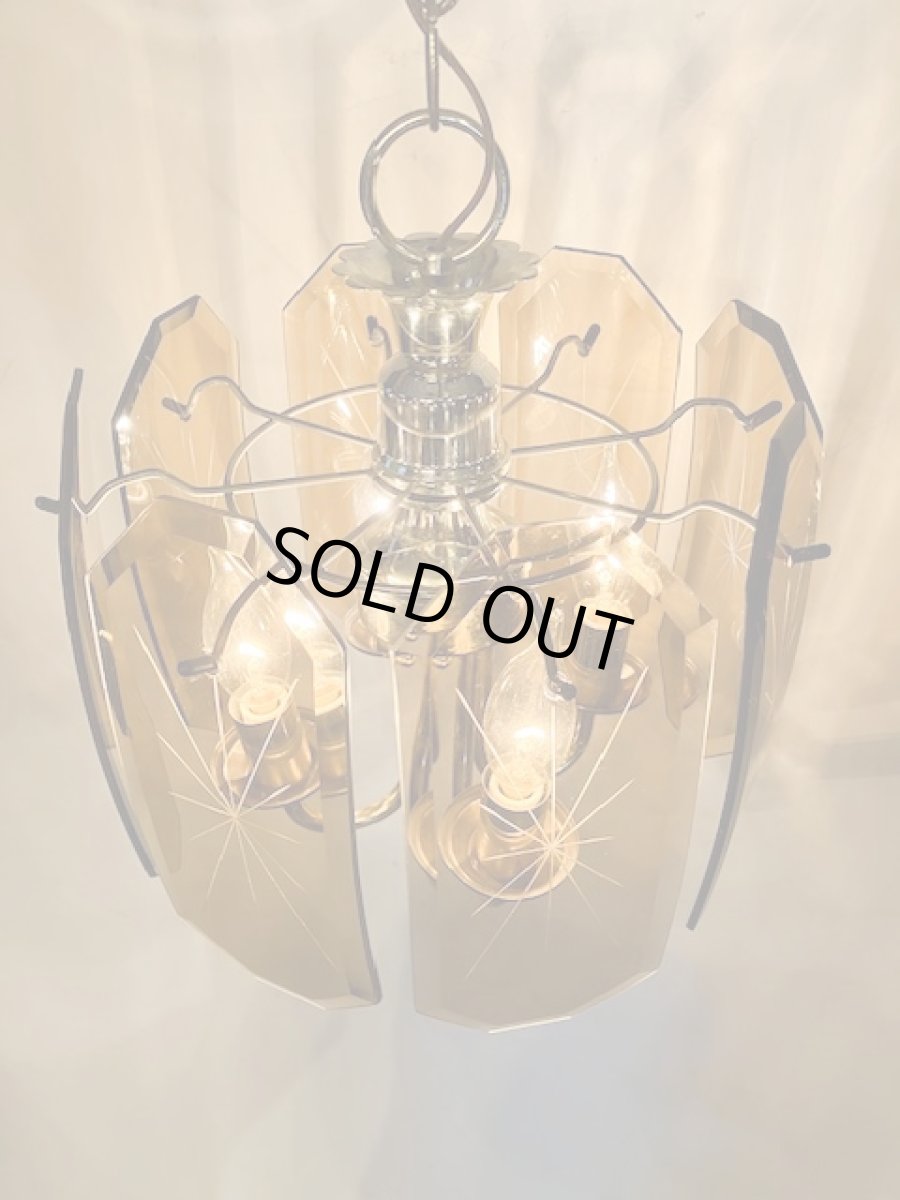 画像2: Starburst Amber Pendant Light (2)