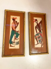 画像1: "BEVERLY WASILE" Vintage Wall Hang (1)