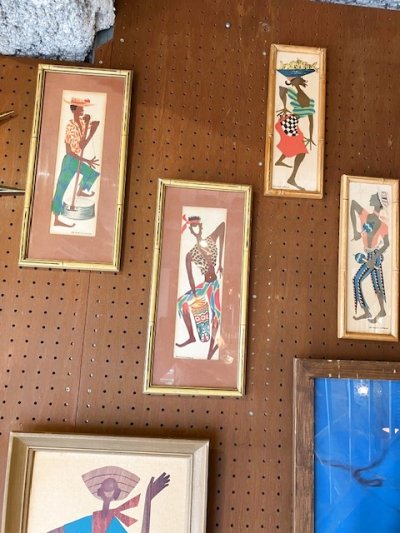 画像2: "BEVERLY WASILE" Vintage Wall Hang