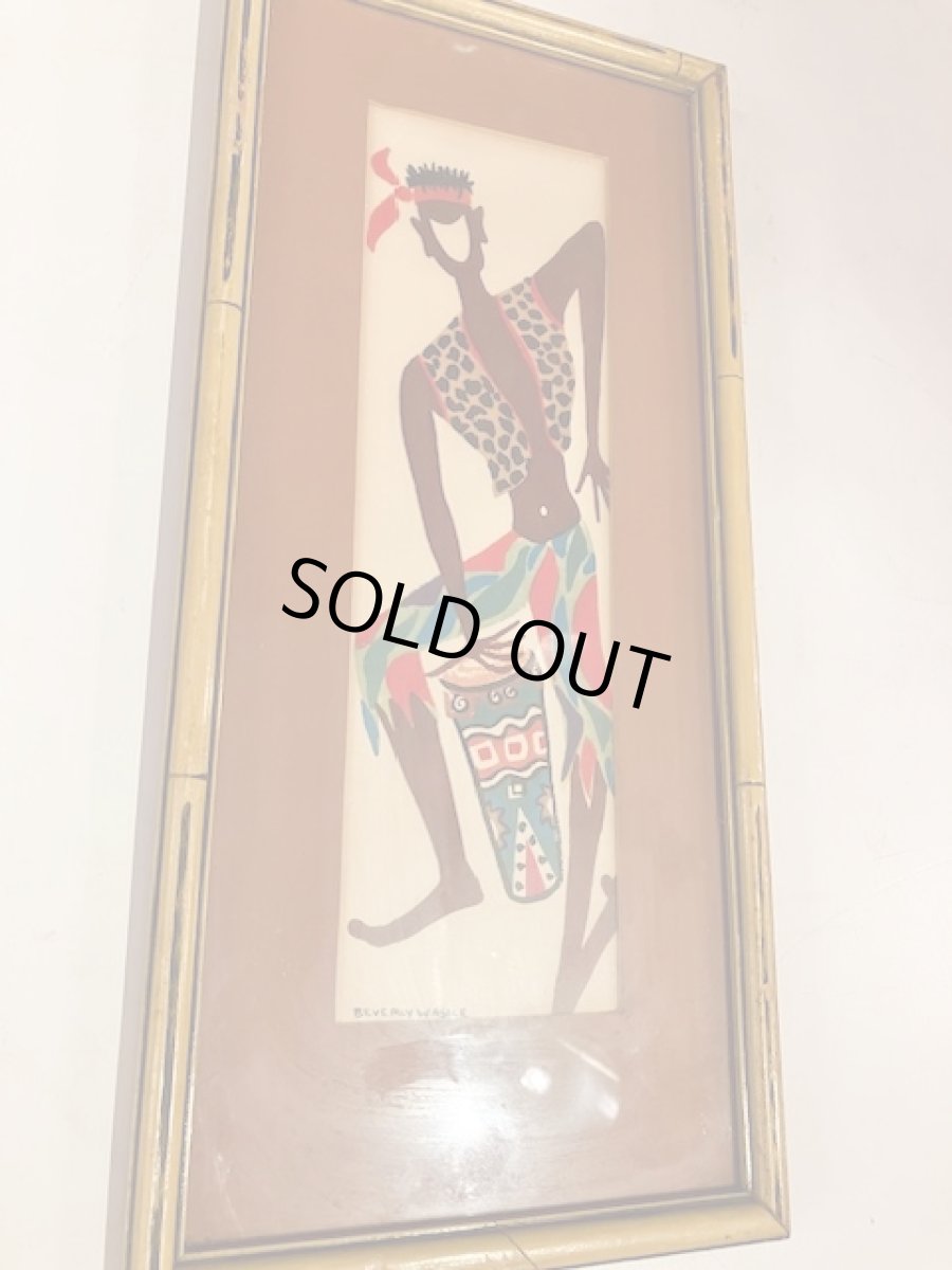 画像5: "BEVERLY WASILE" Vintage Wall Hang (5)