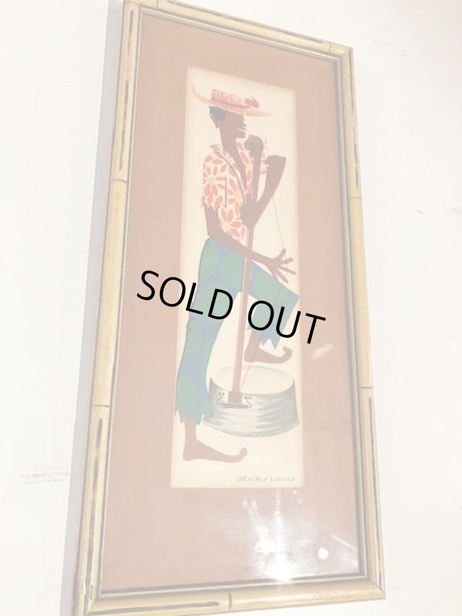 画像2: "BEVERLY WASILE" Vintage Wall Hang (2)