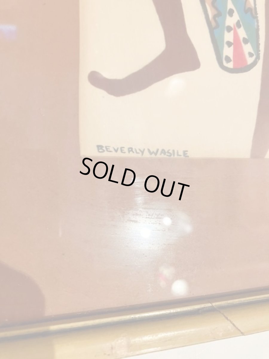 画像7: "BEVERLY WASILE" Vintage Wall Hang (7)