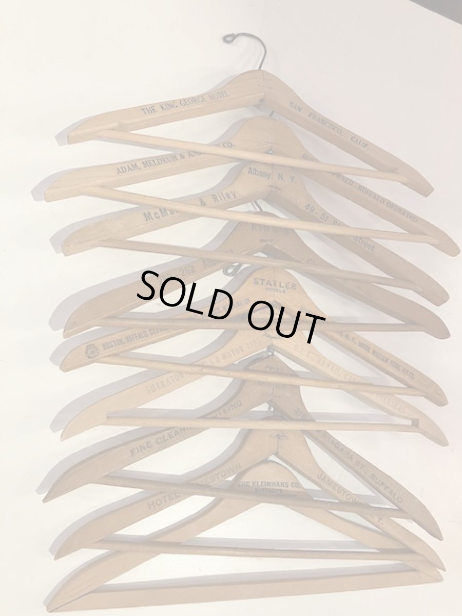 画像2: Vintage Wood Hanger (2)