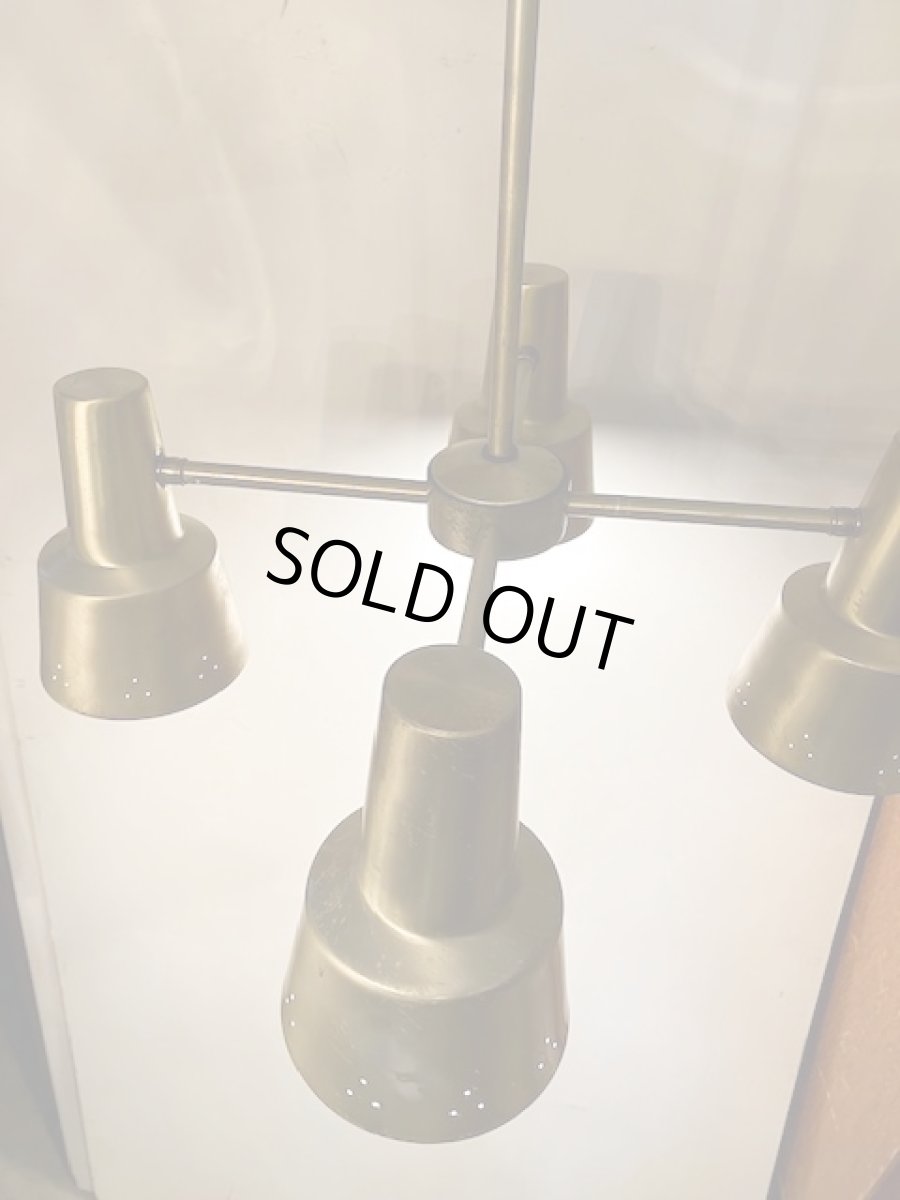 画像2: Vintage 4灯 Pendant Light (2)