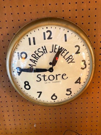 画像1: "SETH THORMAS" Store Clock