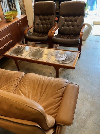 画像1: Leather  Arm Chair