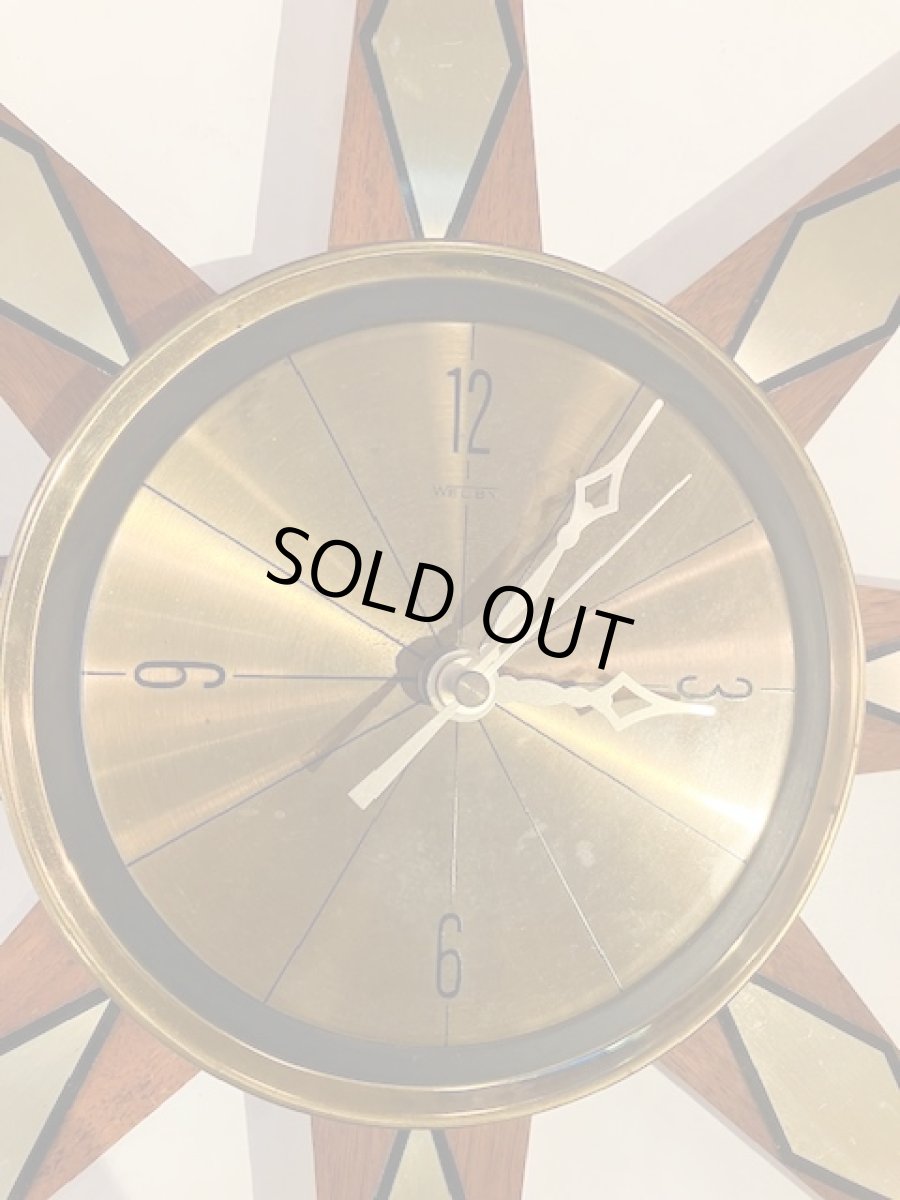 画像3: "WELBY" Sun Burst Clock (3)