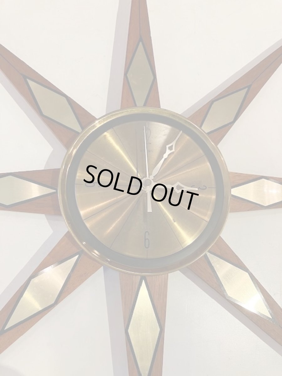 画像2: "WELBY" Sun Burst Clock (2)