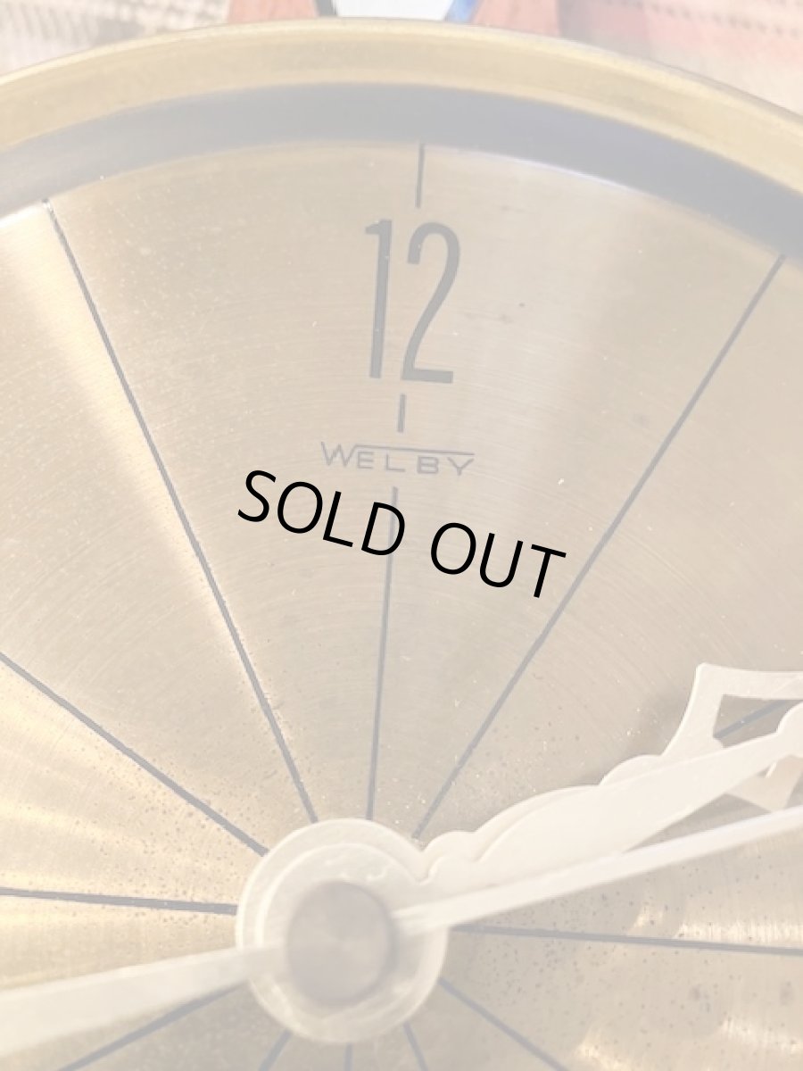 画像4: "WELBY" Sun Burst Clock (4)