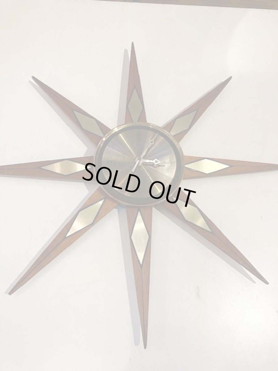 画像5: "WELBY" Sun Burst Clock (5)