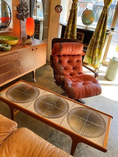 画像1: Leather  Arm Chair