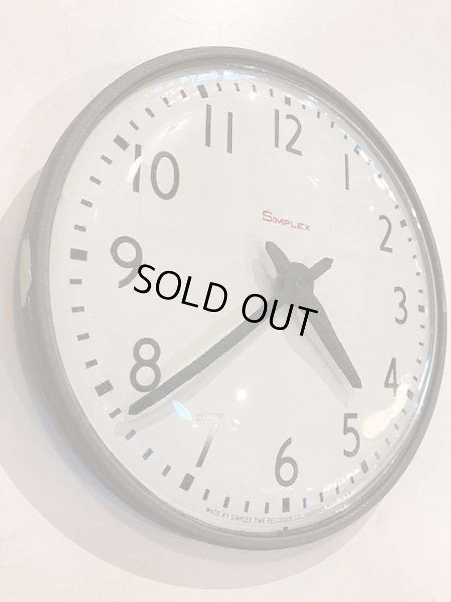 画像1: "Simplex" School Clock (1)