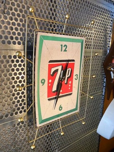 画像1: "7up" Wall Clock