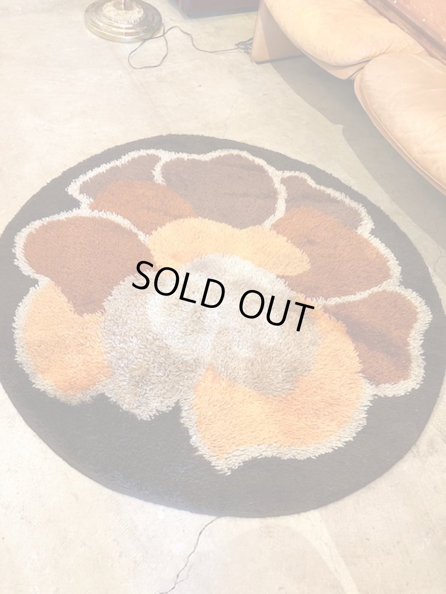 画像2: Vintage Circle Rug (2)