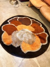 画像2: Vintage Circle Rug (2)