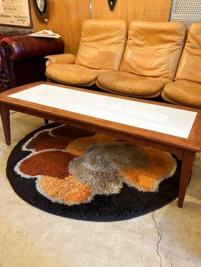 画像1: Vintage Circle Rug