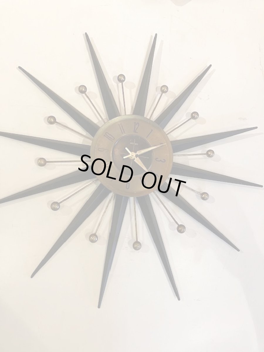 画像2: "WELBY" Sun Burst Clock (2)