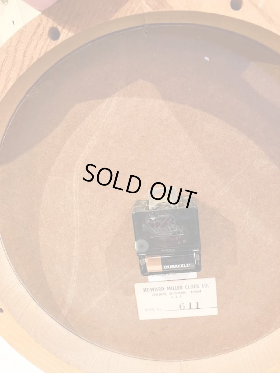 画像5:  "HOWARD MILLER" Wall Clock (5)