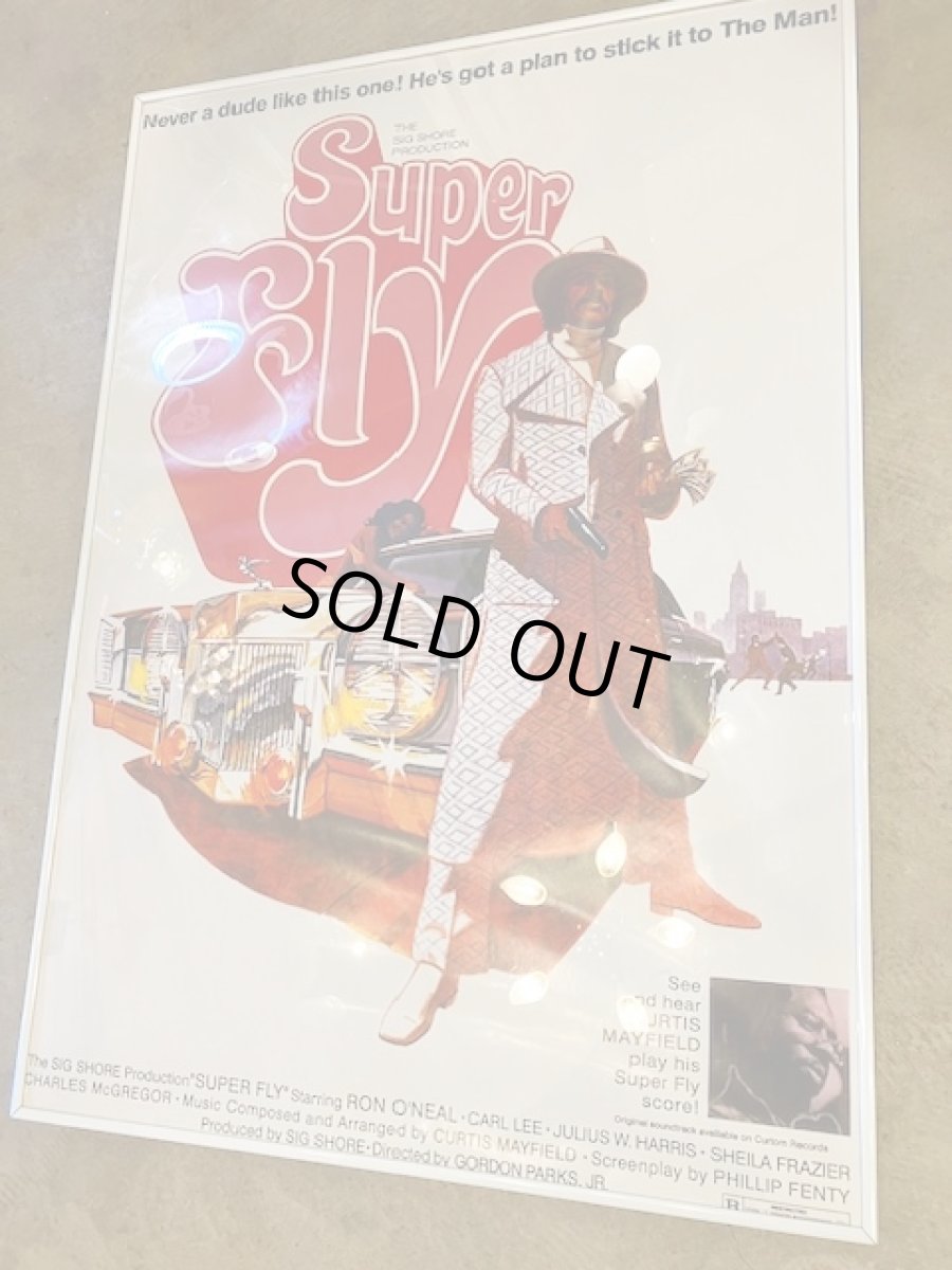 画像1: "Super Fly "Orijinal Poster (1)