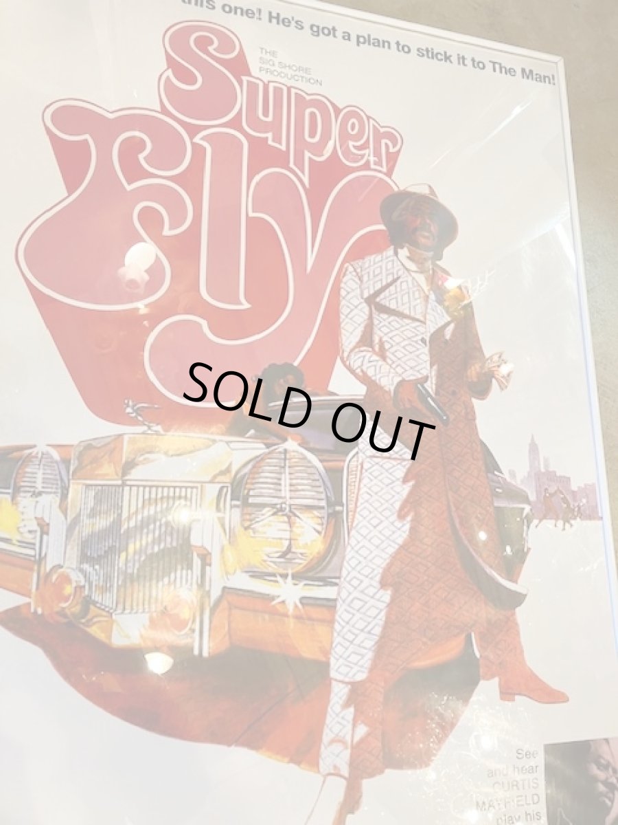 画像2: "Super Fly "Orijinal Poster (2)