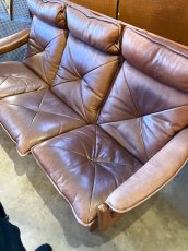 画像6: "Lied Mobler"Leather Sofa (6)