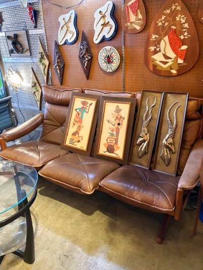 画像2: "Lied Mobler"Leather Sofa