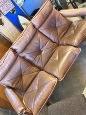 画像4: "Lied Mobler"Leather Sofa (4)