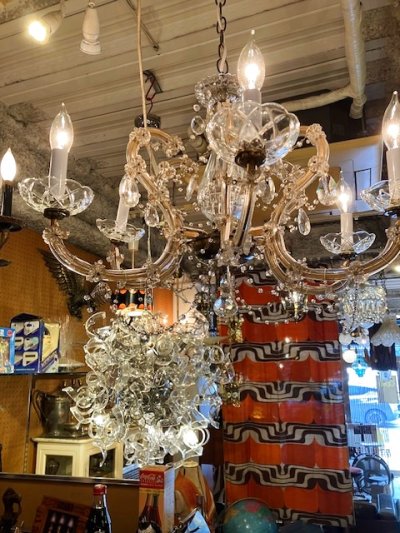 画像2: Vintage 6灯Chandelier