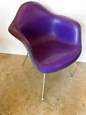 画像1: "Herman Miller" nauga leather ArmShell Chair (1)