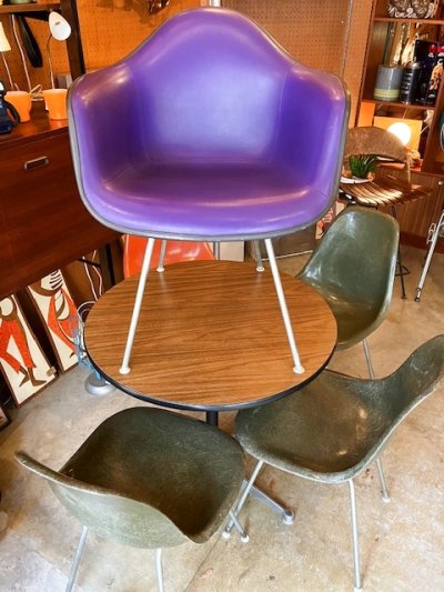 画像2: "Herman Miller" nauga leather ArmShell Chair