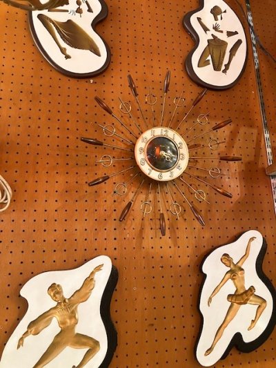 画像2: "United"Sun Burst Clock
