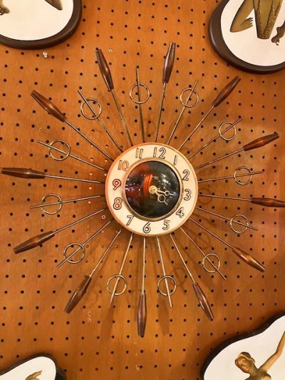 画像1: "United"Sun Burst Clock