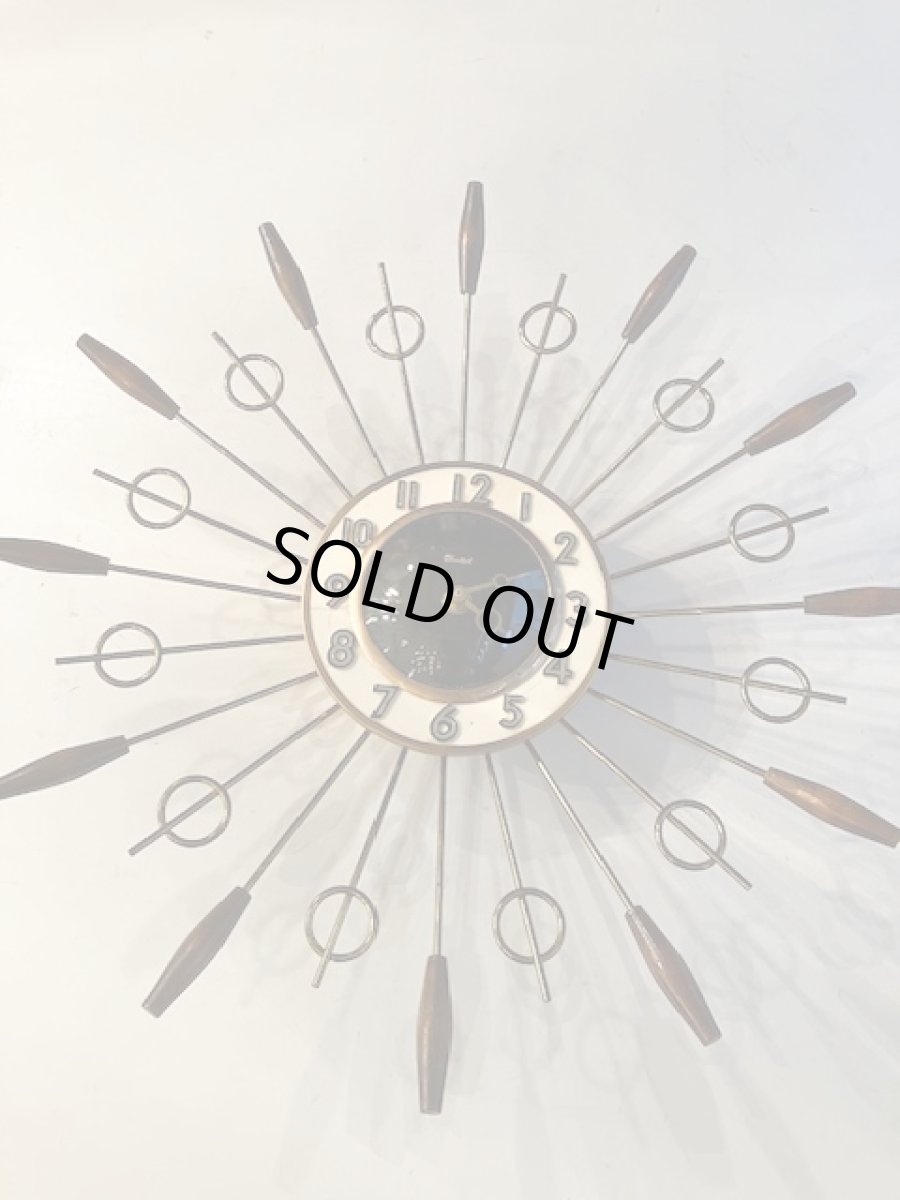 画像1: "United"Sun Burst Clock (1)