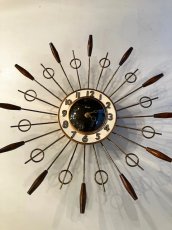画像1: "United"Sun Burst Clock (1)