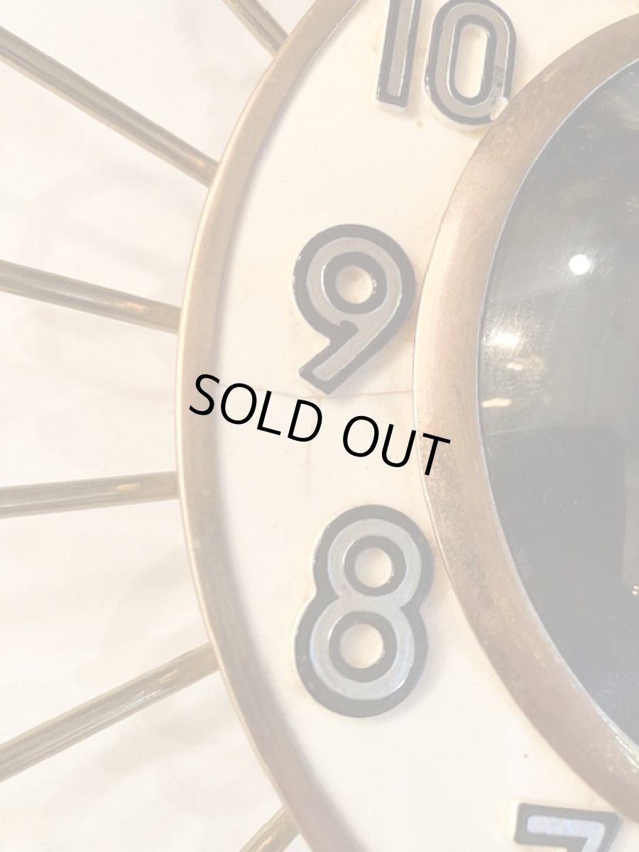 画像5: "United"Sun Burst Clock (5)