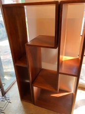 画像1: Modern Wood Shelf (1)