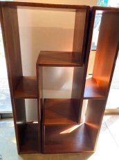 画像2: Modern Wood Shelf (2)