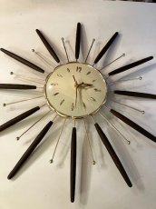 画像1: "Lux"Sun Burst Clock (1)